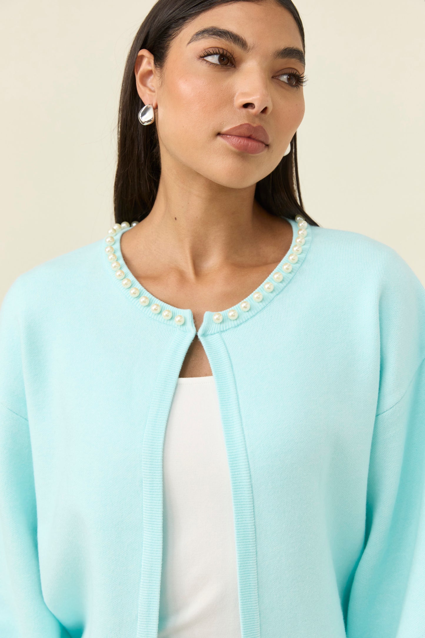 Nell Pearl Cardigan