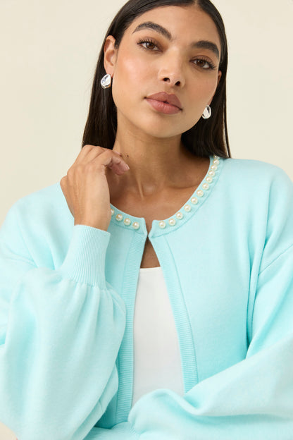 Nell Pearl Cardigan