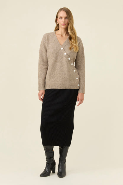 Miru Button Cardigan