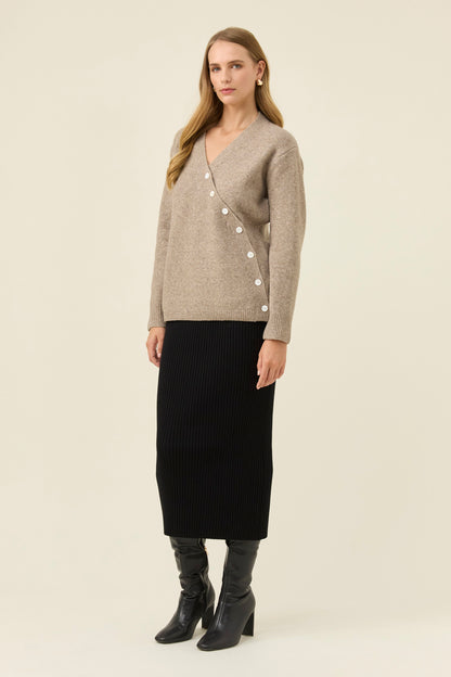 Miru Button Cardigan