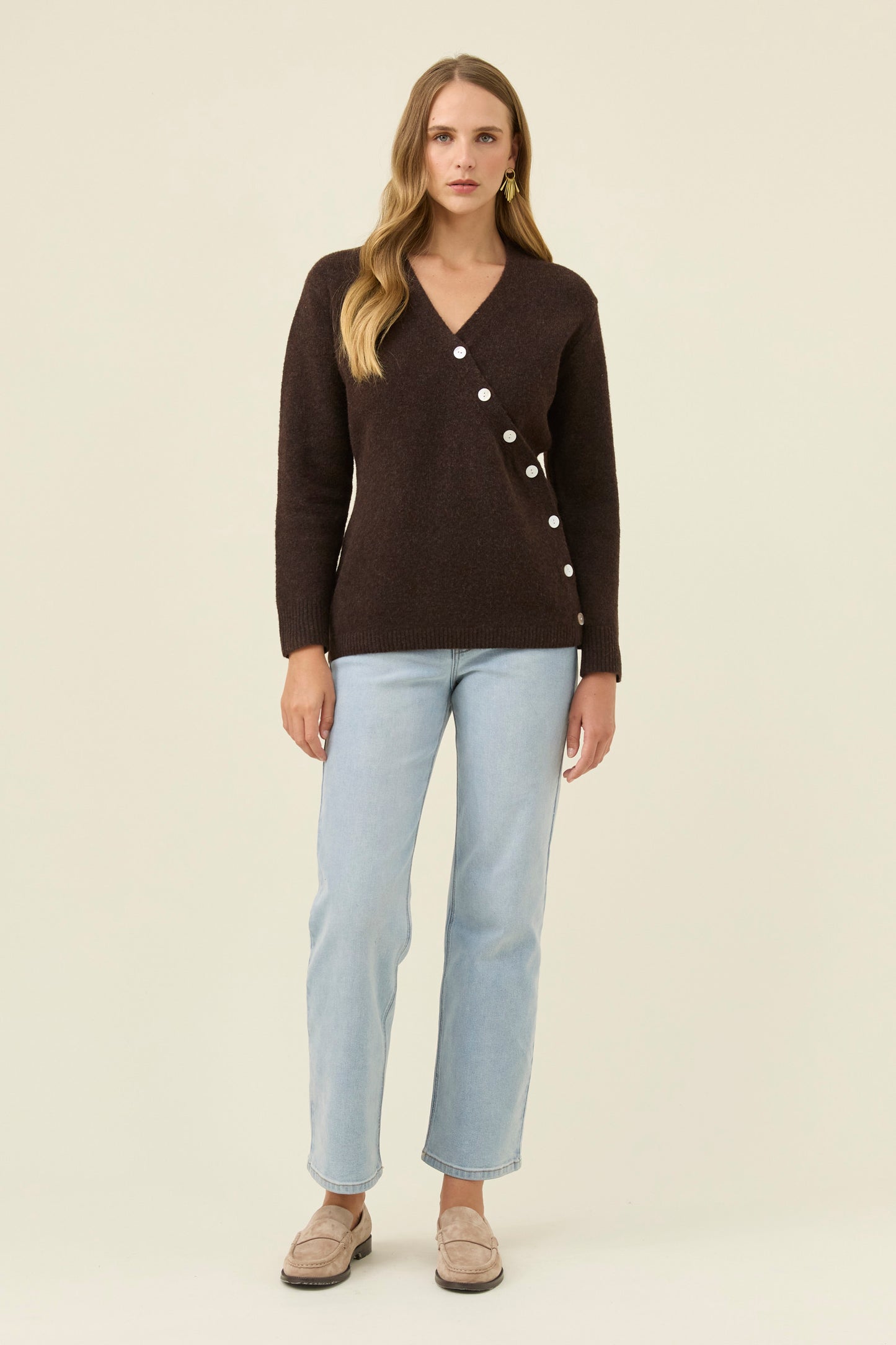 Miru Button Cardigan