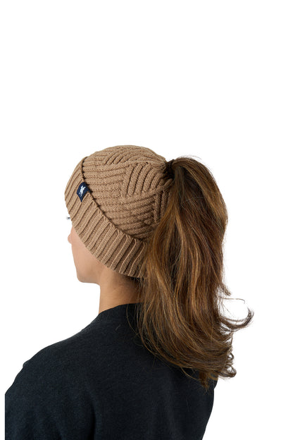 NAOMI PONYTAIL BEANIE