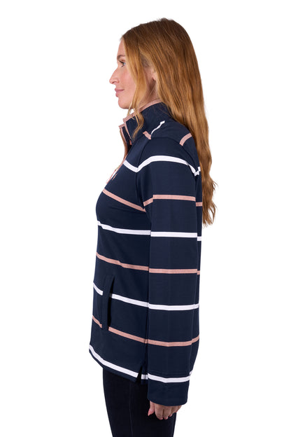 MATILDA 1/4 ZIP RUGBY