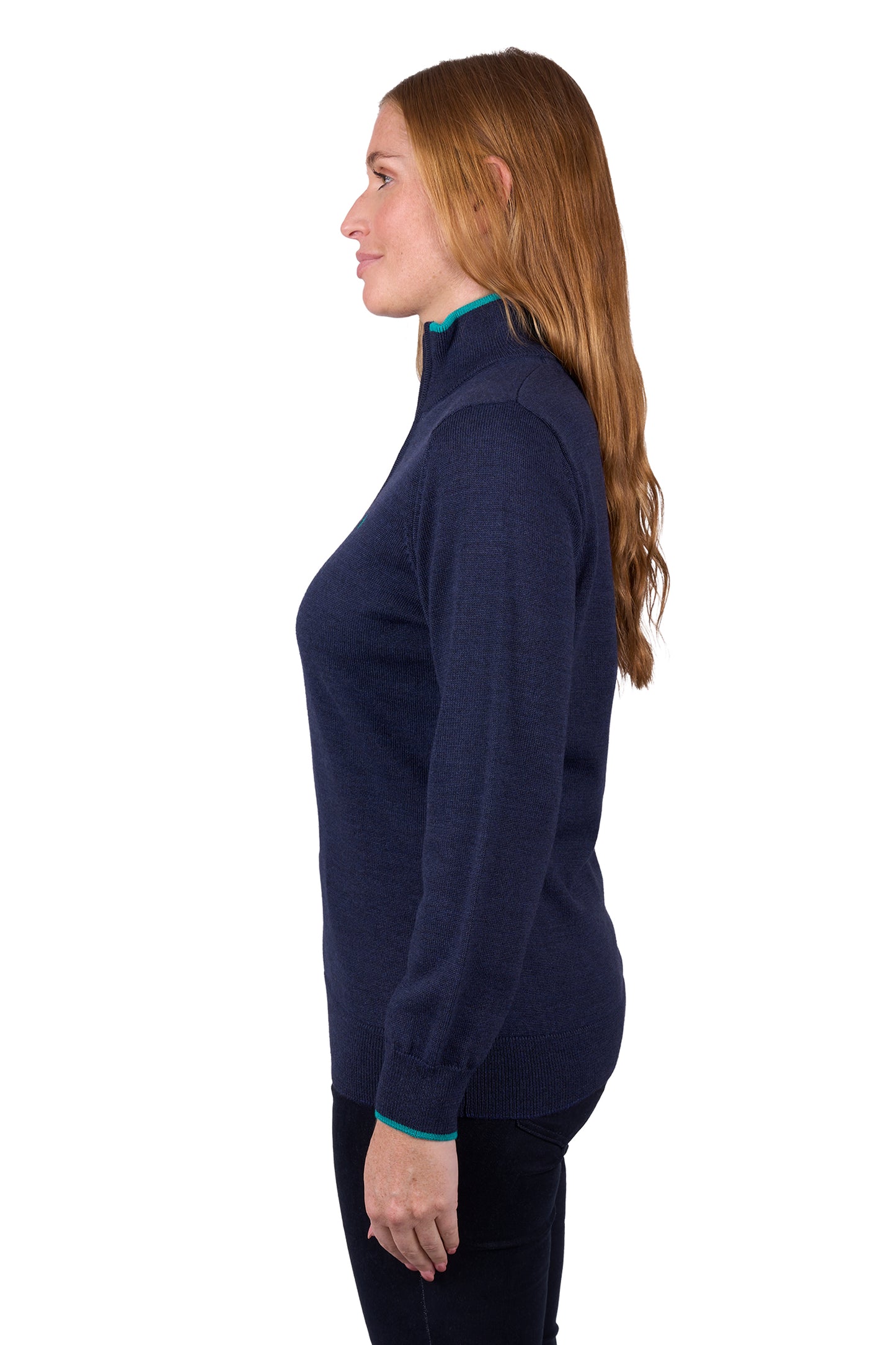 JEANETTE 1/4 ZIP JUMPER