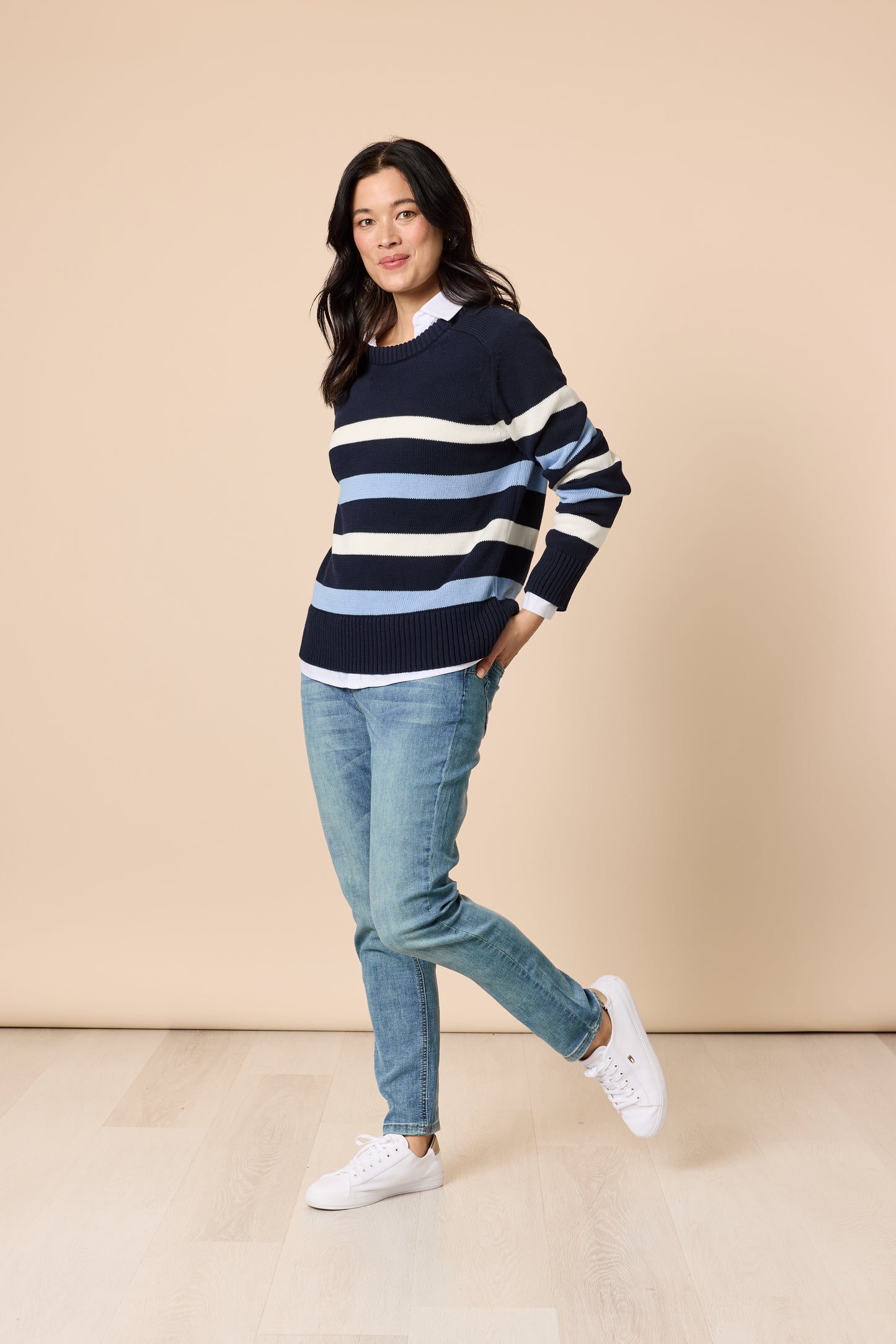 The Pier Stripe Knit