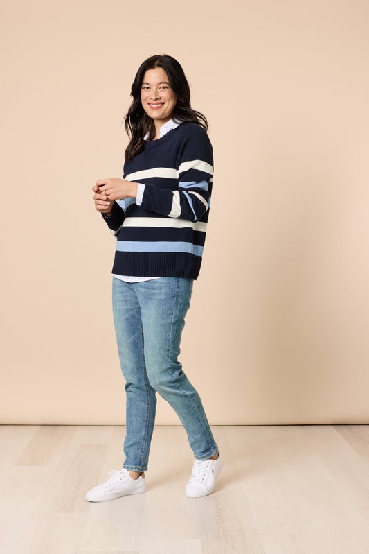 The Pier Stripe Knit