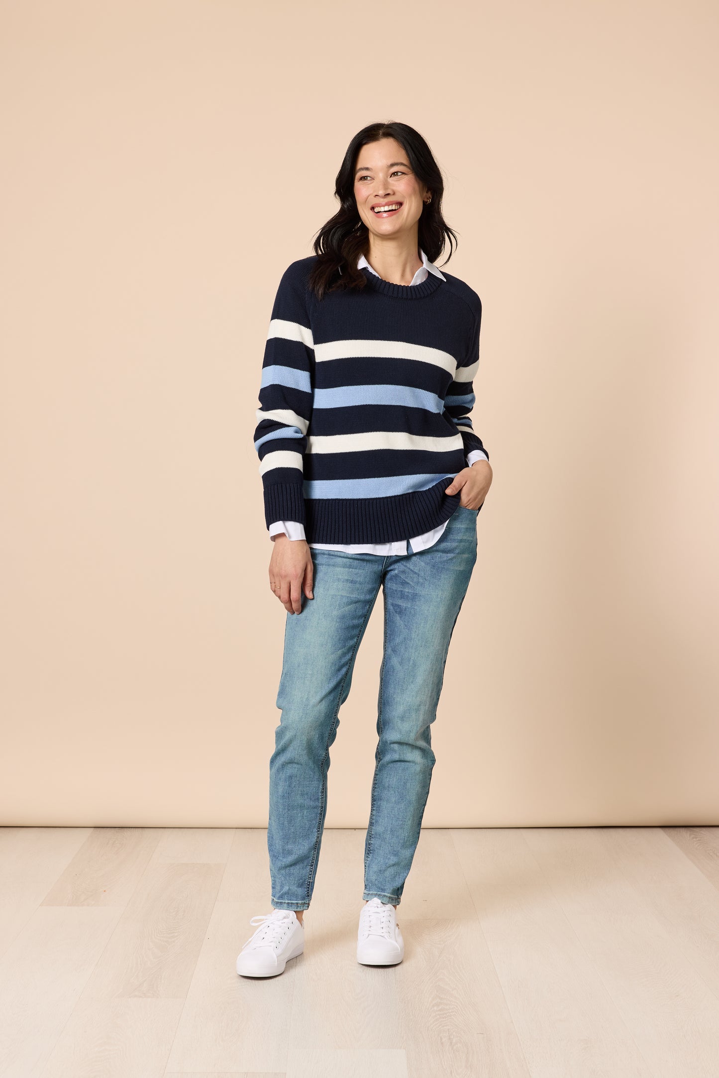 The Pier Stripe Knit