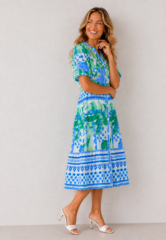 Limoncello Print Dress