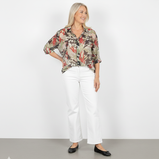 Eliza Print Shirt