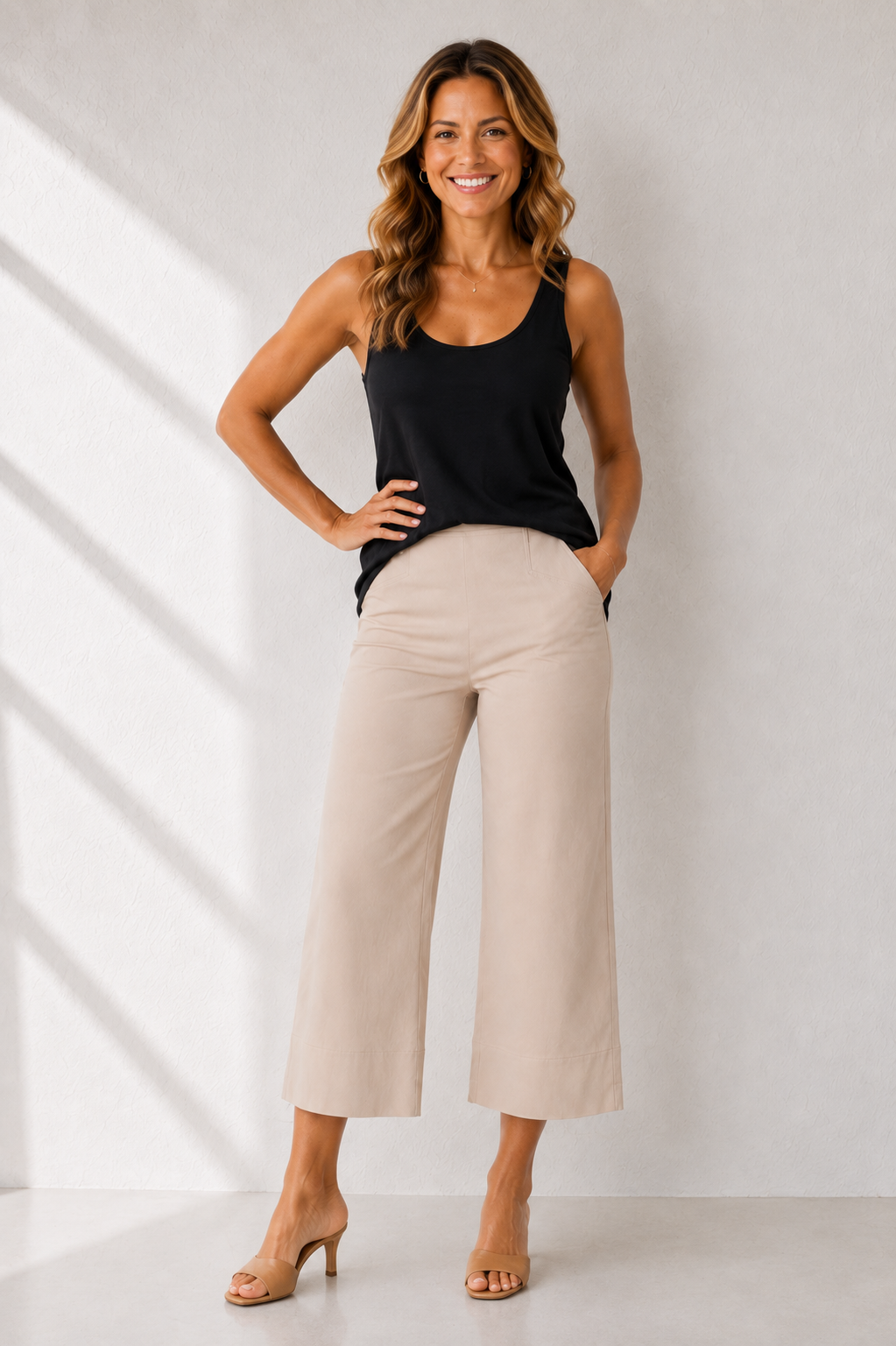 Zara Wide Leg Pant