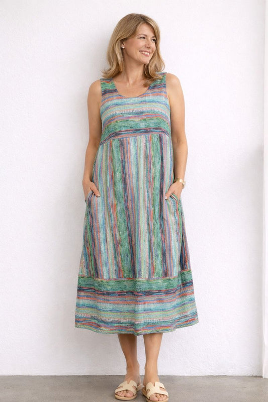 Sleeveless Cotton Dress