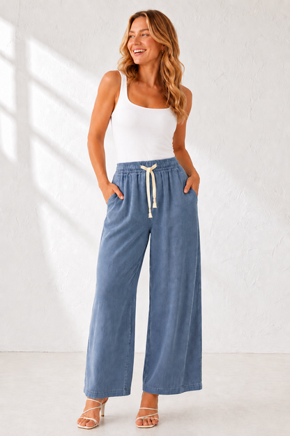 Pull On Tencel Pants