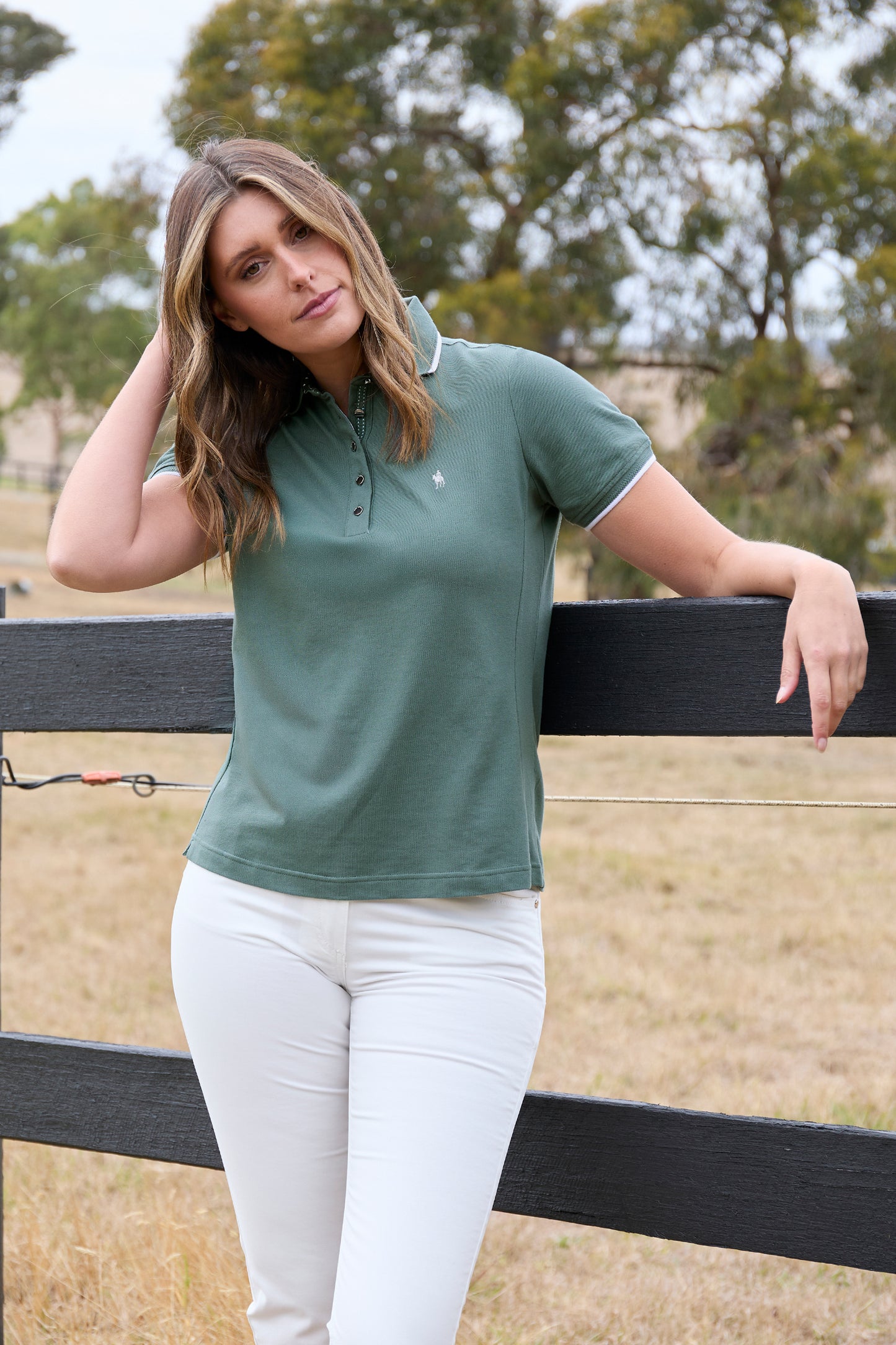 WMNS MICHELLE SS POLO