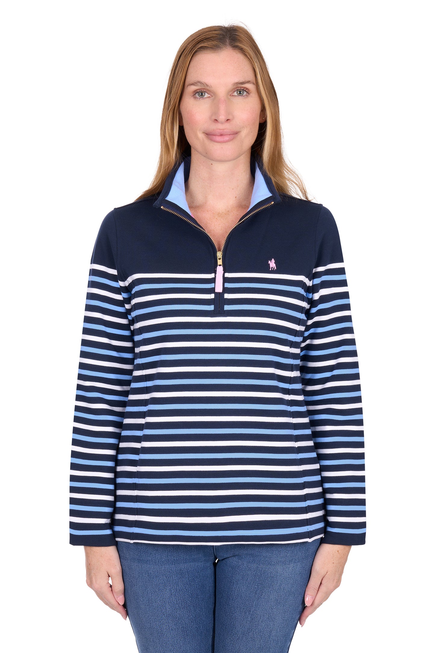 WMNS LEXI 1/4 ZIP RUGBY