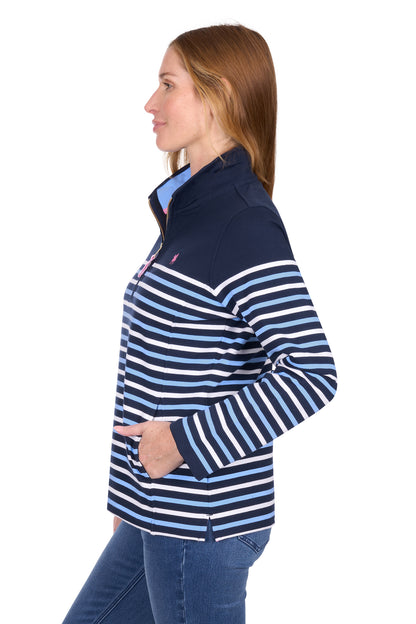 WMNS LEXI 1/4 ZIP RUGBY
