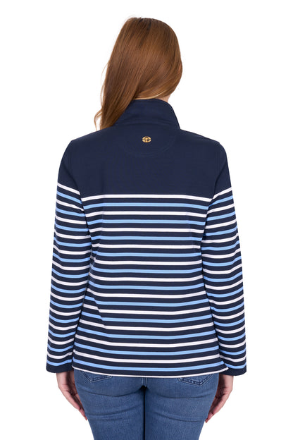 WMNS LEXI 1/4 ZIP RUGBY