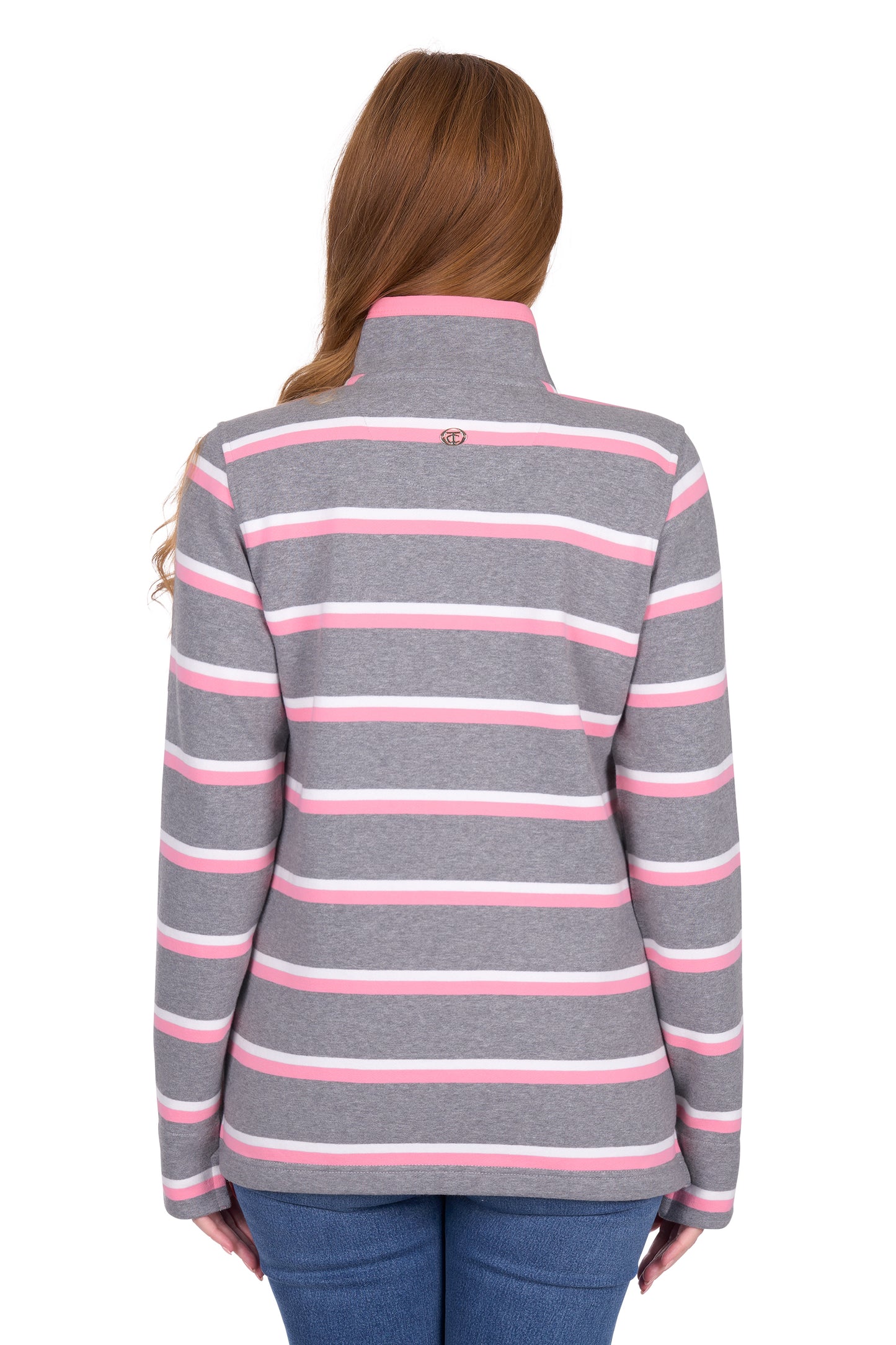 WMNS JANE 1/4 ZIP RUGBY