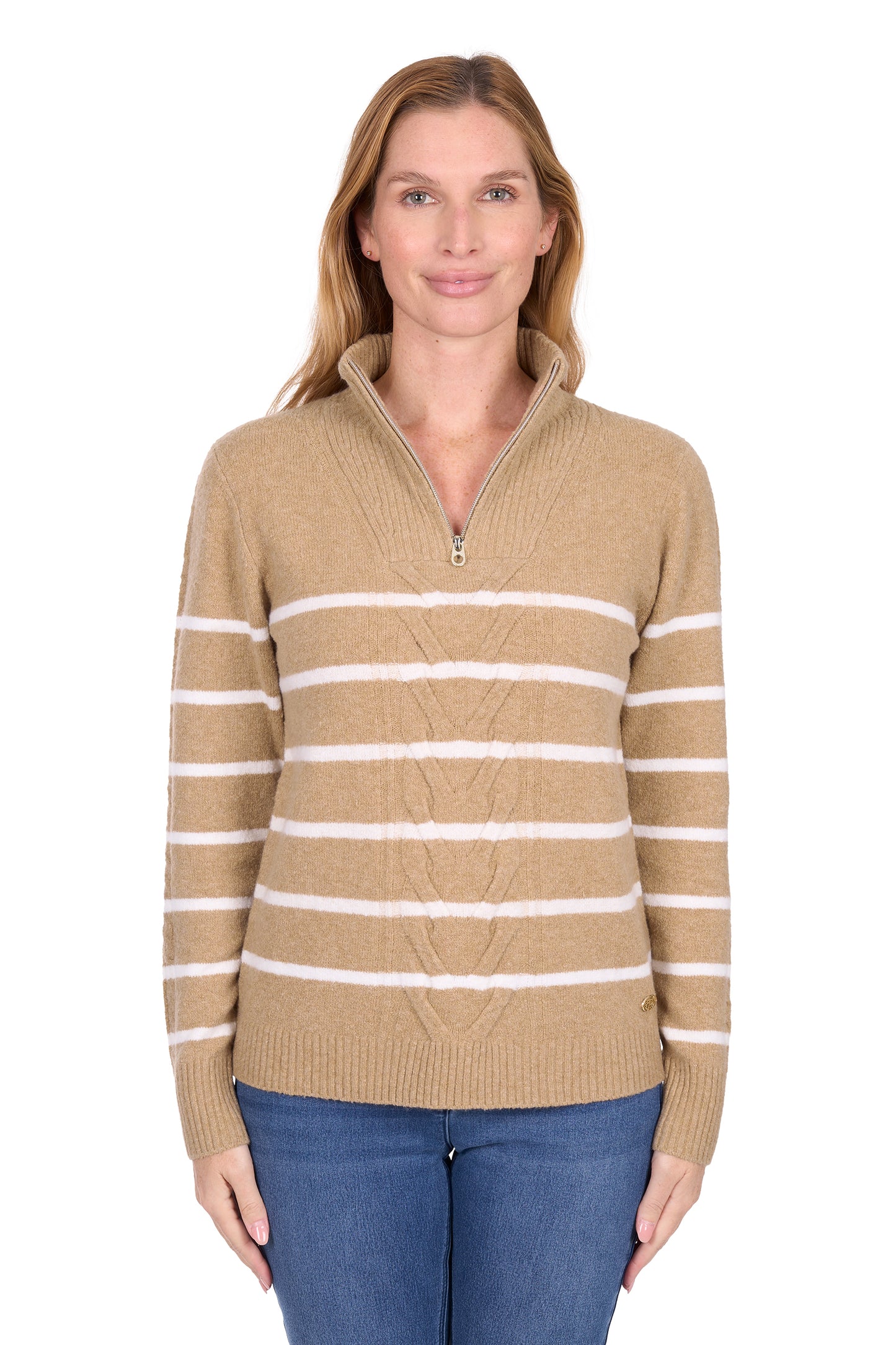 WMNS LUNA 1/4 ZIP JUMPER