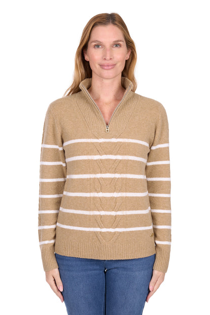 WMNS LUNA 1/4 ZIP JUMPER