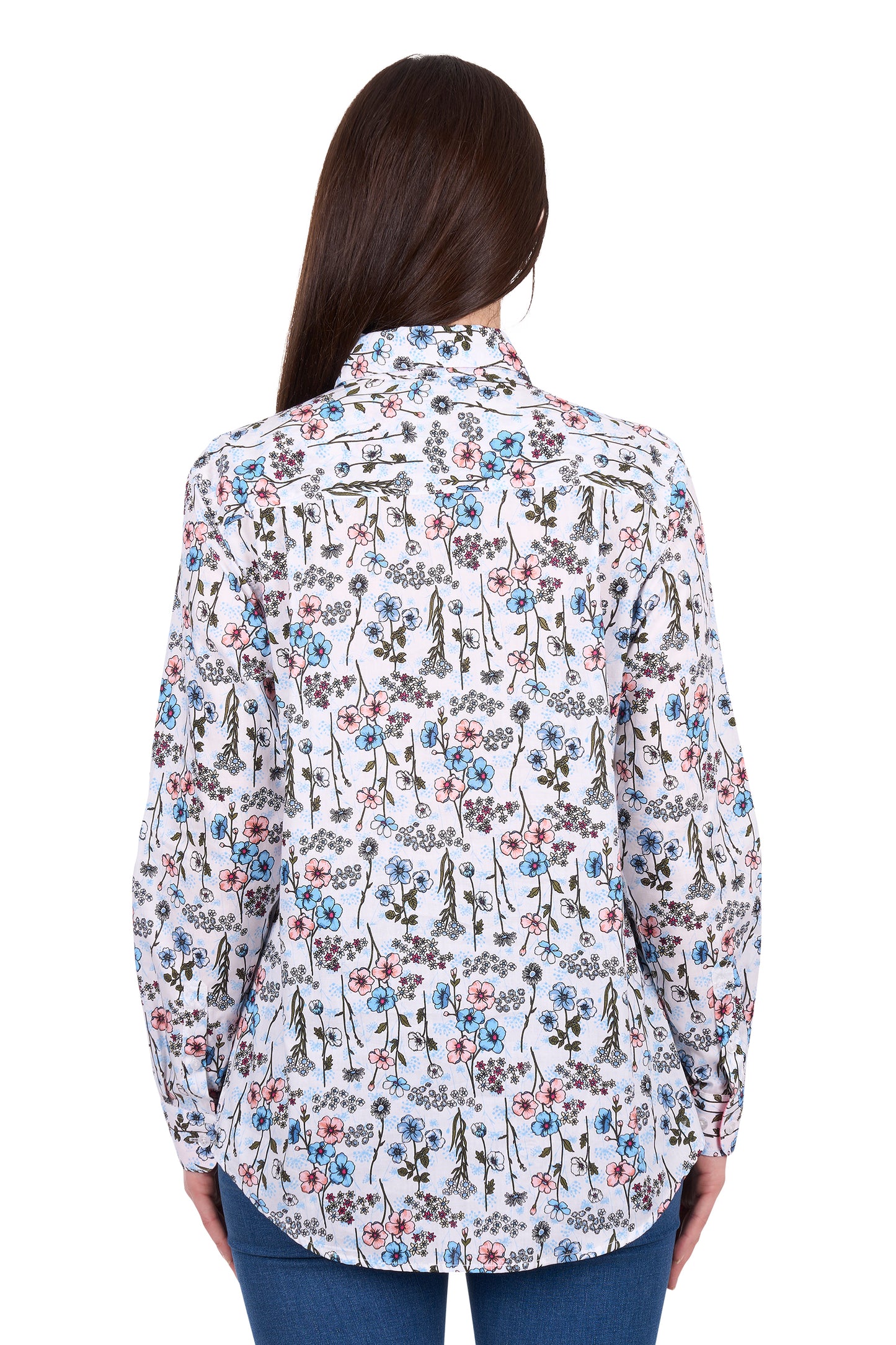 WMNS ALICE 1/2 PLKT LS SHIRT