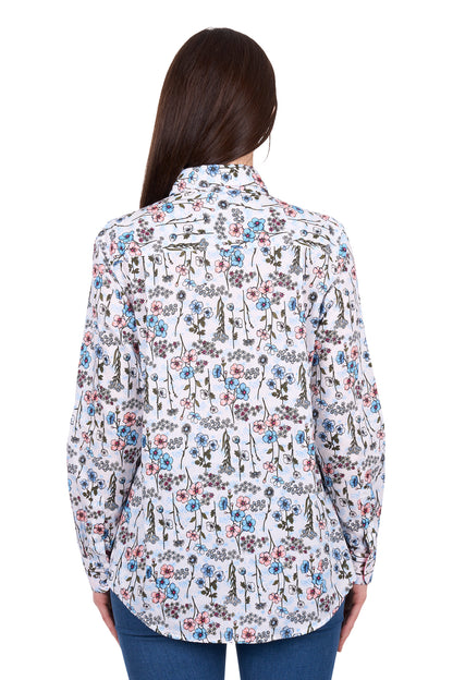 WMNS ALICE 1/2 PLKT LS SHIRT