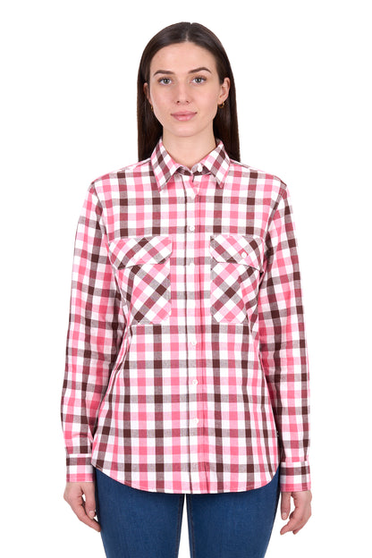 WMNS RACHEL FULL PLKT LS SHIRT