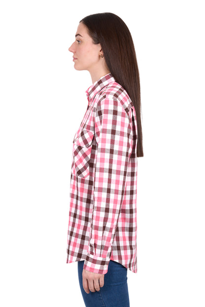 WMNS RACHEL FULL PLKT LS SHIRT