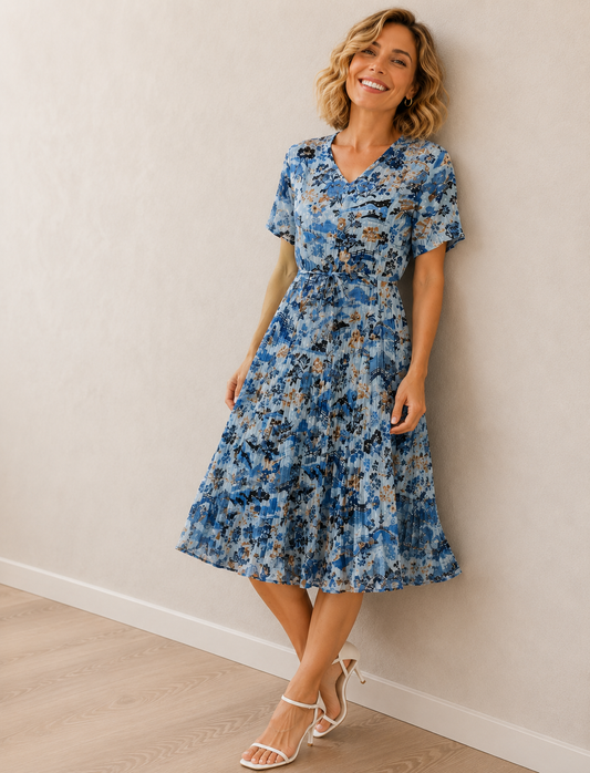 Nanjing Godet Dress