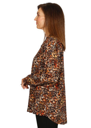 Autumn Print Blouse