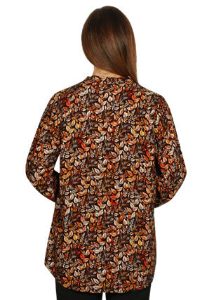 Autumn Print Blouse