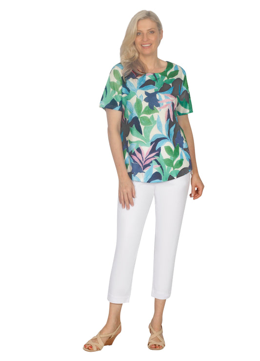 Lagoon Print T-Shirt