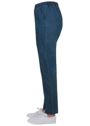 Denim Regular Leg Pull on Jean Winter Weight