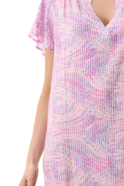 Reese Flutter Sleeve Short Nightie