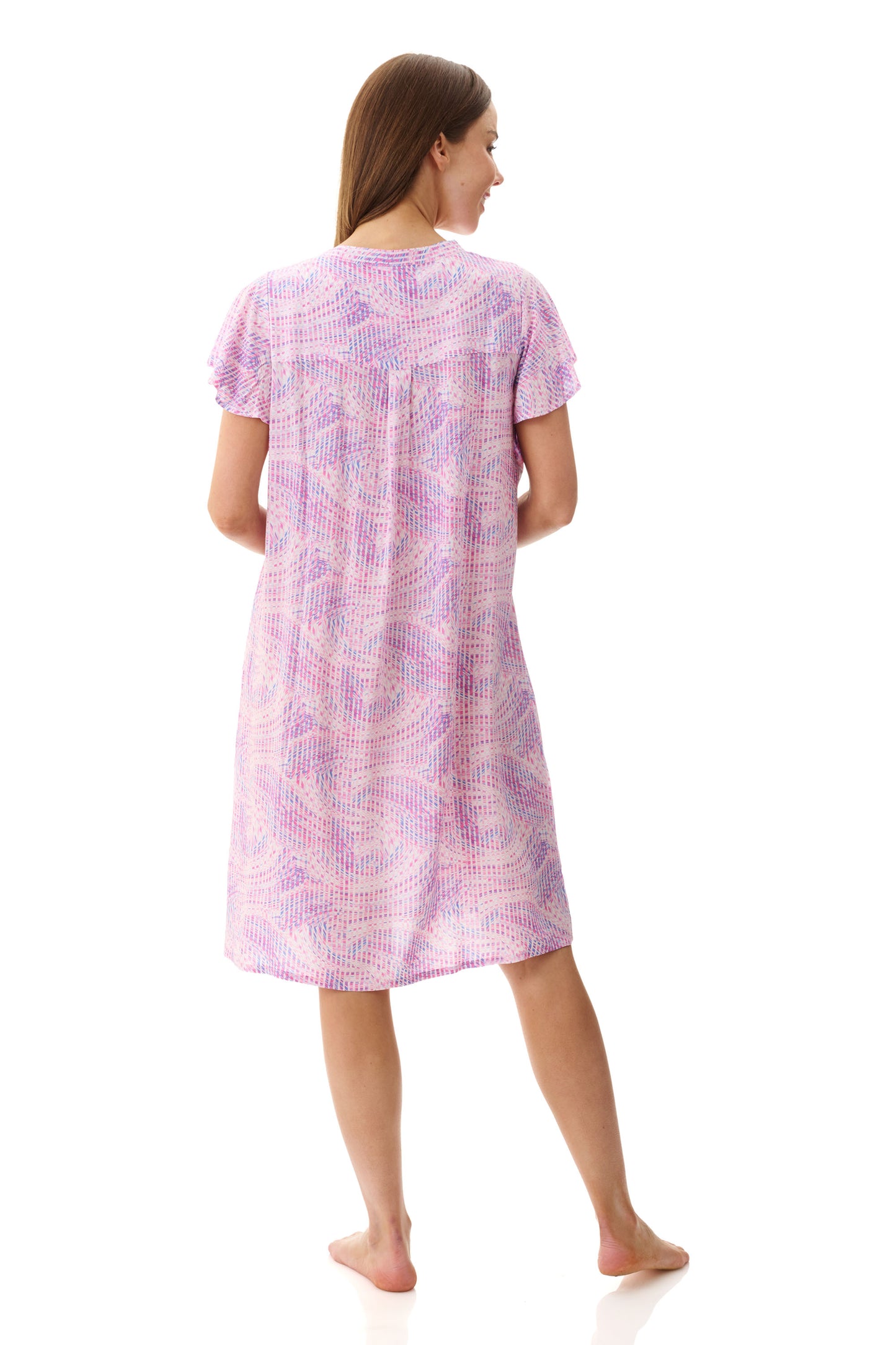 Reese Flutter Sleeve Short Nightie