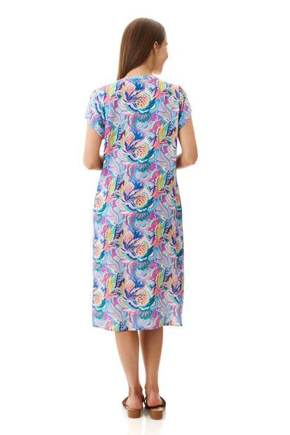 Dittany Cap Sleeve Dress