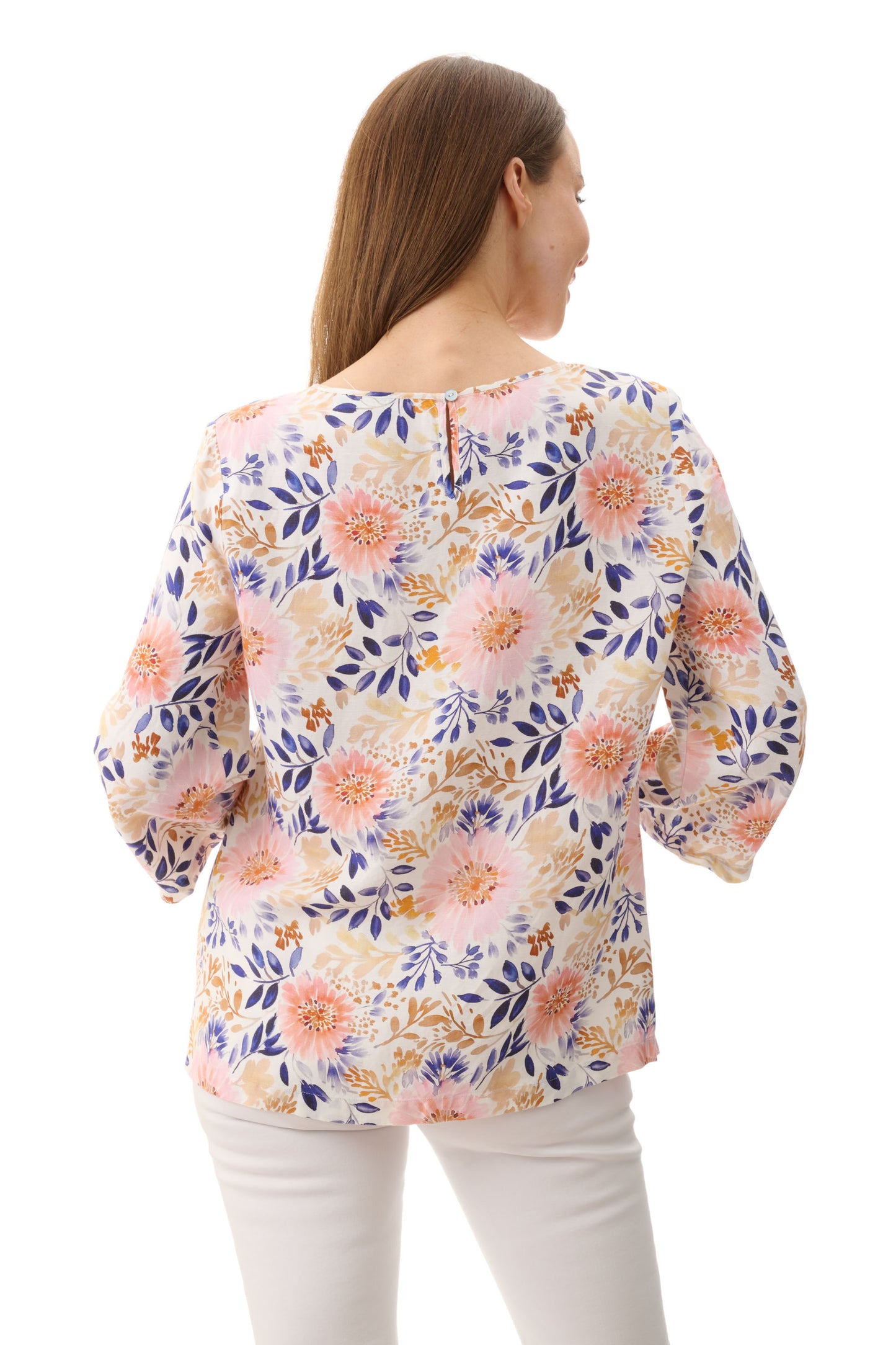 Plum 3/4 Sleeve Top