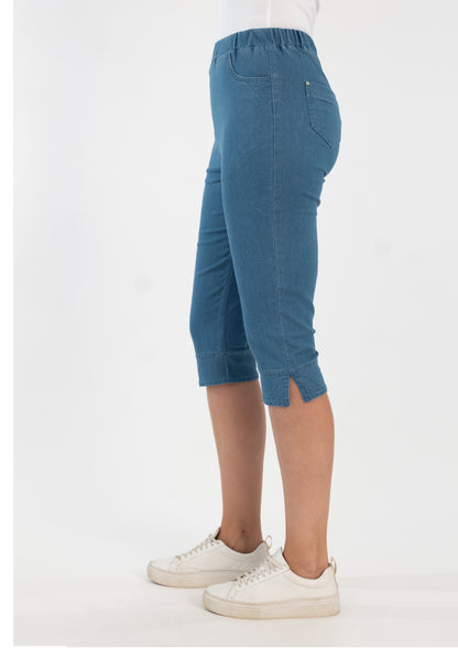 3/4 Elasticated Waist Length Pant