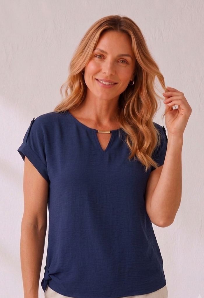 Gold Detail Top
