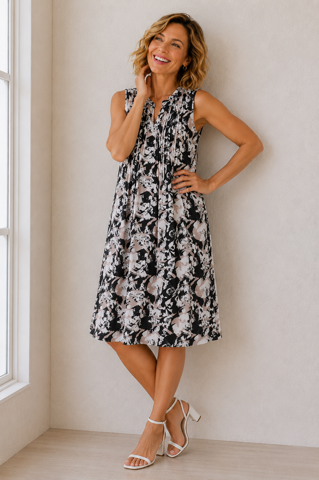 Lyla Print Dress