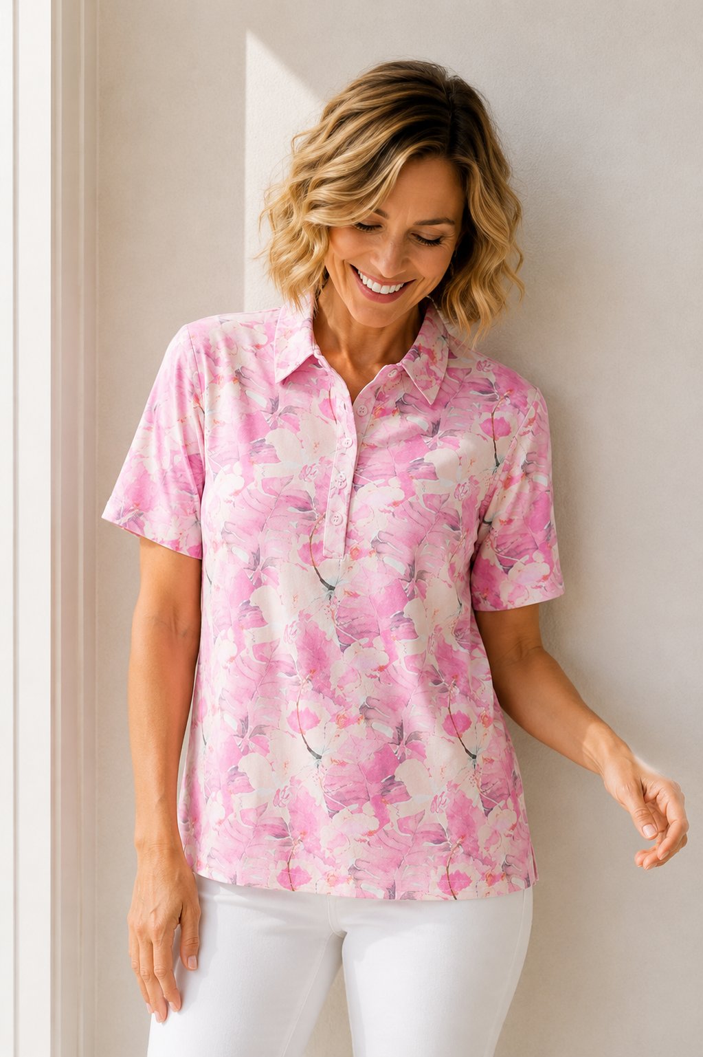 Yoko Print Top