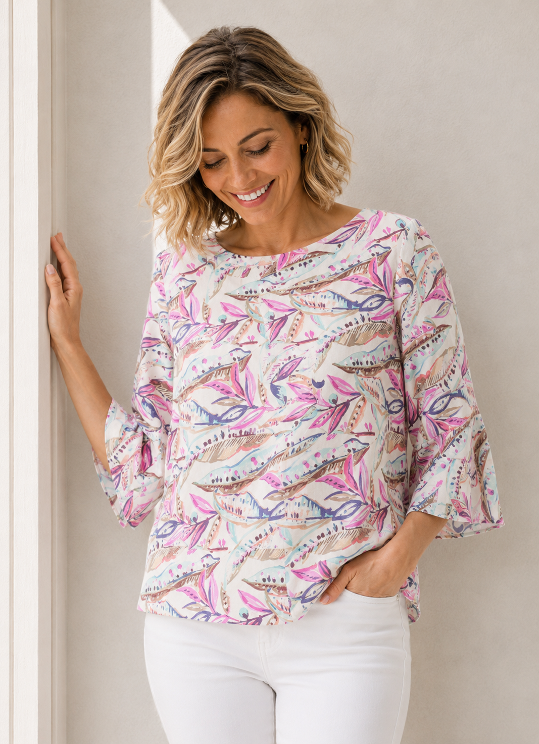 Kira 3/4 Sleeve Top