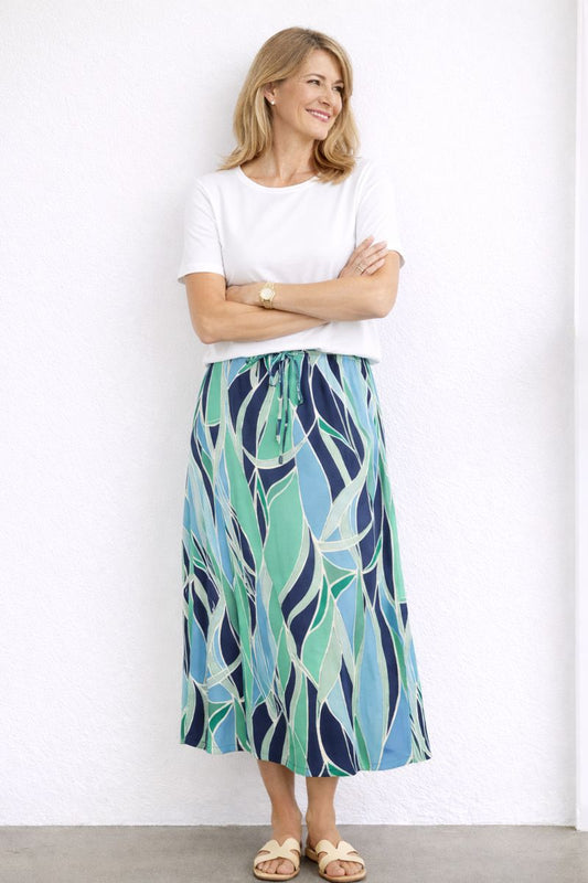 A-Line Pull On Skirt