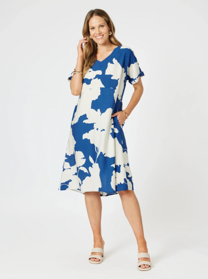 Barcelona Print Dress