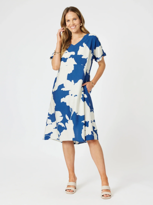 Barcelona Print Dress