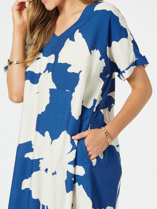 Barcelona Print Dress