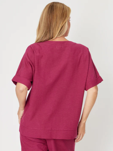 Linen Shores Top