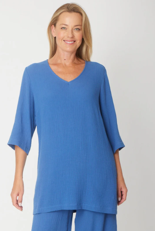 Bonded Muslin Tunic