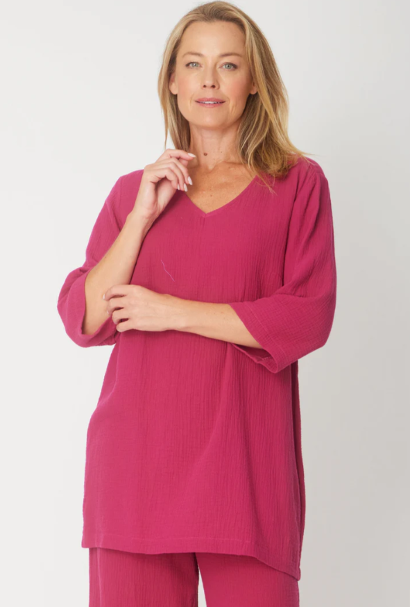 Bonded Muslin Tunic