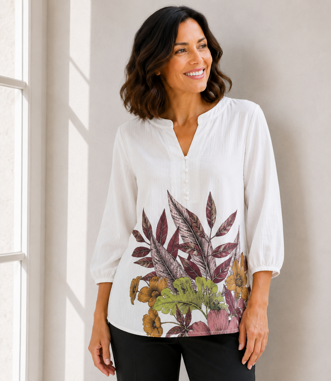 BOTANICAL BLOUSE
