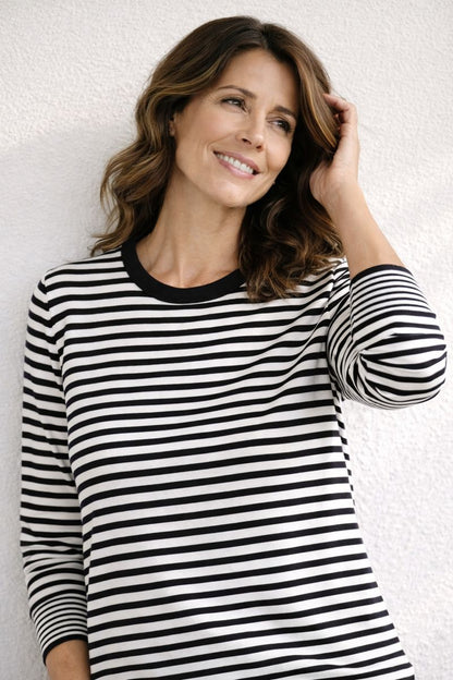 Watson Mono Stripe Top